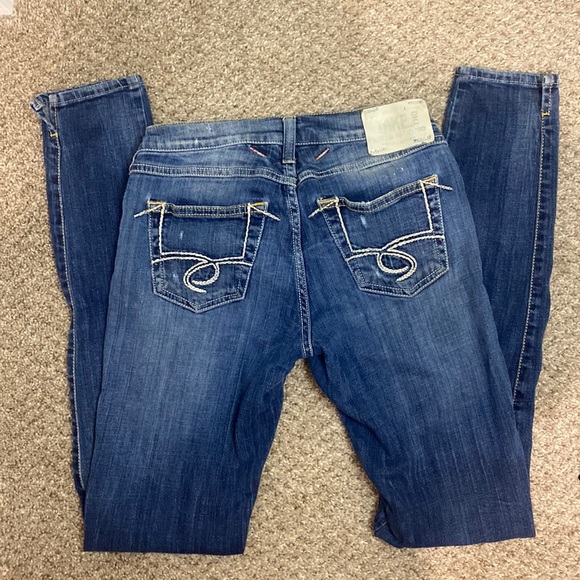 Vintage Low Rise Skinny Jeans - Picture 1 of 2